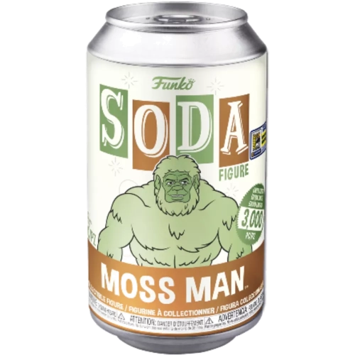 Funko Pop! Moss Man Soda Canister Chase Flocked Masters of the Universe Box