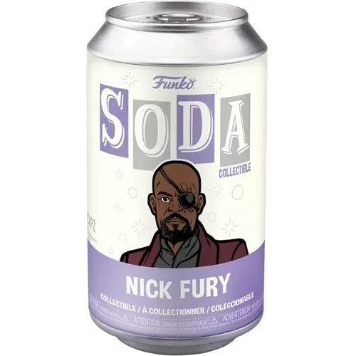 Funko Pop! Nick Fury Soda Canister Marvel Studios The Marvels Box