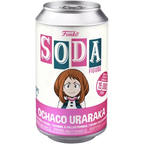 Funko Pop! Ochaco Uraraka Soda Canister Masked Chase Box