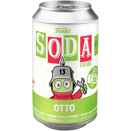 Funko Pop! Otto Soda Canister Orange Shirt Chase Spastik Plastik Box