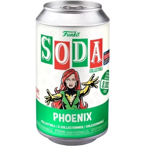 Funko Pop! Phoenix Soda Canister Dark Chase X-Men Vinyl Figure Box