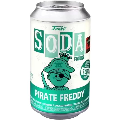 Funko Pop! Pirate Freddy Soda Canister Green Freddy Funko Box