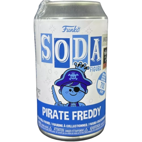 Funko Pop! Pirate Freddy Soda Canister Blue Metallic Box