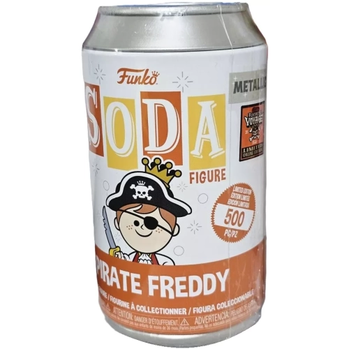 Funko Pop! Pirate Freddy Soda Canister Metallic Freddy Funko Box