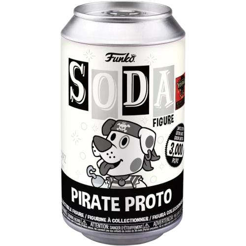 Funko Pop! Pirate Proto Soda Canister Black and White Box