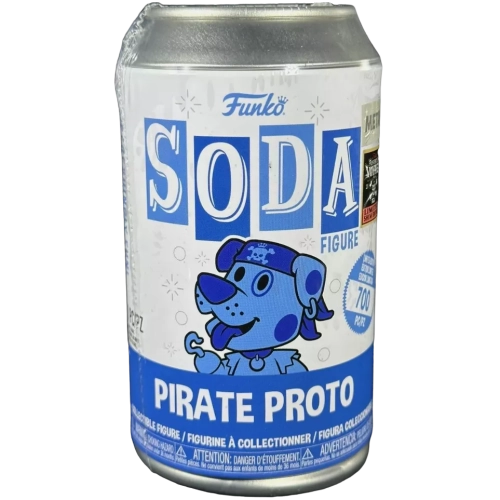 Funko Pop! Pirate Proto Soda Canister Blue Metallic Box