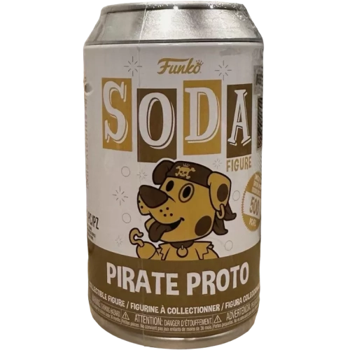 Funko Pop! Pirate Proto Soda Canister Metallic Gold Box