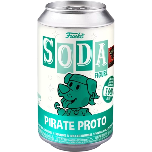 Funko Pop! Pirate Proto Soda Canister Green Vinyl Figure Box