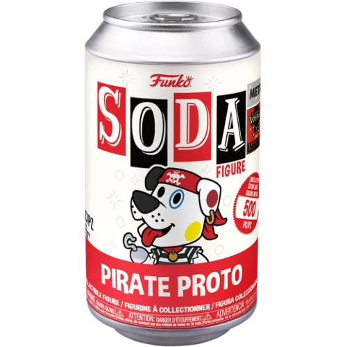 Funko Pop! Pirate Proto Soda Canister Metallic Vinyl Figure Box