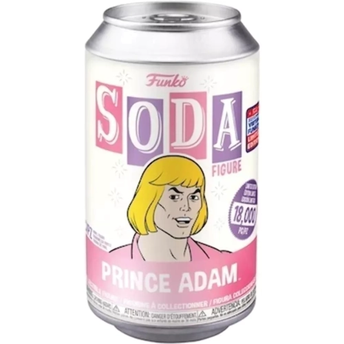 Funko Pop! Prince Adam Soda Canister Masters of the Universe Box
