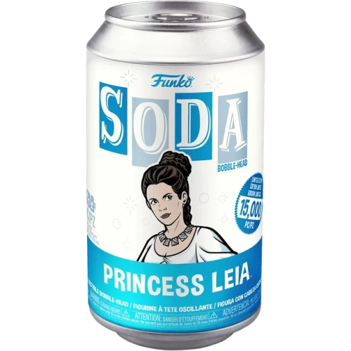 Funko Pop! Princess Leia Soda Canister Star Wars Vinyl Figure Box