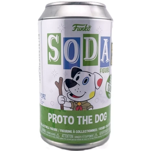Funko Pop! Proto The Dog Soda Canister Vinyl Figure Box