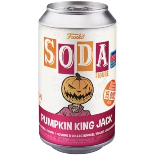 Funko Pop! Pumpkin King Jack Soda Canister Disney Tim Burton's The Nightmare Before Christmas Box