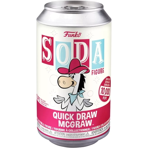 Funko Pop! Quick Draw McGraw Soda Canister The Quick Draw McGraw Show Box