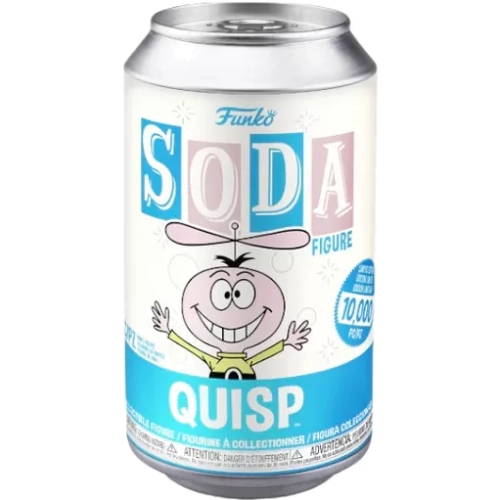 Funko Pop! Quisp Soda Canister with Box Chase Glows in the Dark Box