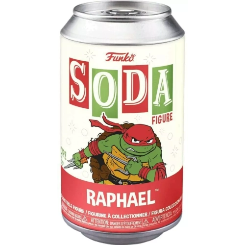 Funko Pop! Raphael Soda Canister Translucent Chase Glows in the Dark Box