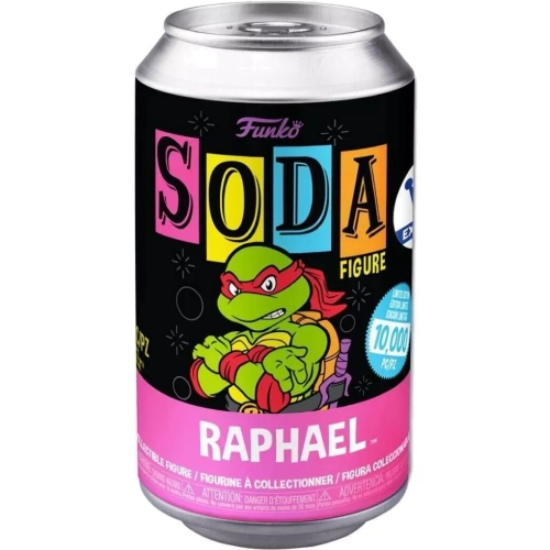 Funko Pop! Raphael 6-Pack Chase Blacklight Nickelodeon Teenage Mutant Ninja Turtles Box