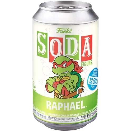 Funko Pop! Raphael Soda Canister Chase Glows in the Dark Box