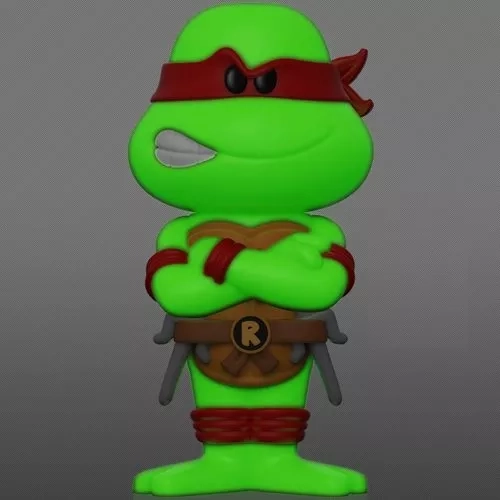 Funko Pop! Raphael Soda Canister Chase Glows in the Dark