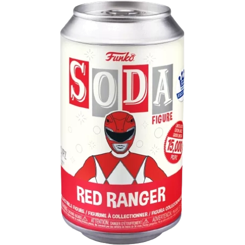 Funko Pop! Red Ranger 6-Pack Chase Blacklight Mighty Morphin Power Rangers Box