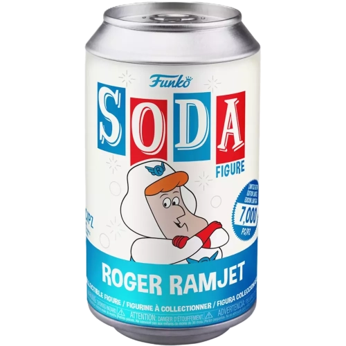 Funko Pop! Roger Ramjet Soda Canister Vinyl Figure Box