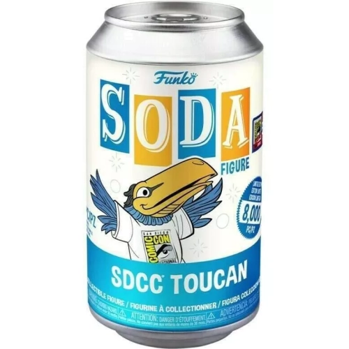 Funko Pop! SDCC Toucan Soda Canister Comic-Con Toucan Box