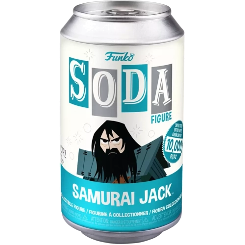 Funko Pop! Samurai Jack Soda Canister Armored and Masked Box