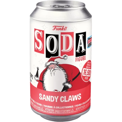 Funko Pop! Sandy Claws Soda Canister with List Chase Box