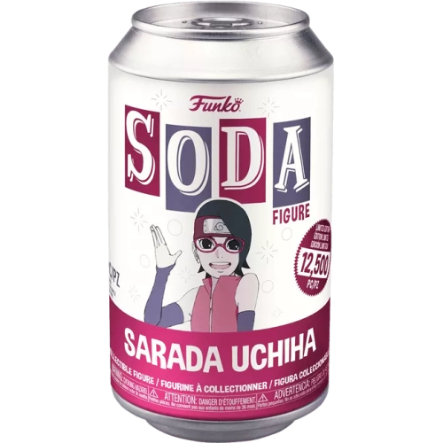 Funko Pop! Sarada Uchiha Soda Canister Boruto: Naruto Next Generations Box