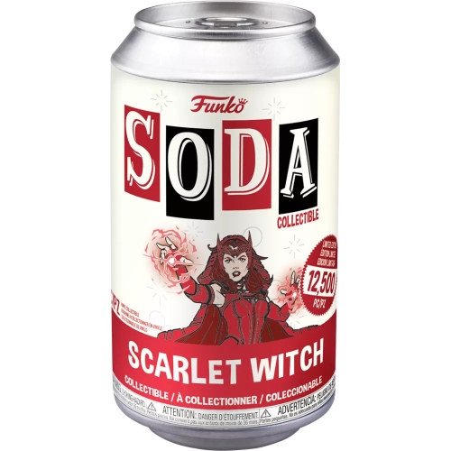 Funko Pop! Scarlet Witch Soda Canister Marvel Studios WandaVision Box