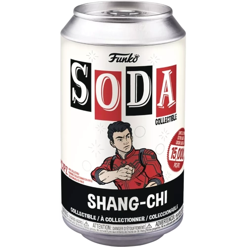 Funko Pop! Shang-Chi Soda Canister Chase Metallic Shang-Chi and the Legend of the Ten Rings Box