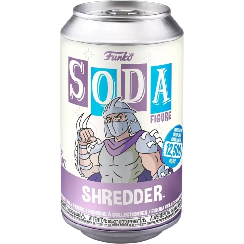 Funko Pop! Shredder Soda Canister Chase Nickelodeon Teenage Mutant Ninja Turtles Box