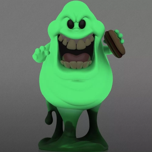 Funko Pop! Slimer Soda Canister Chase Glows in the Dark