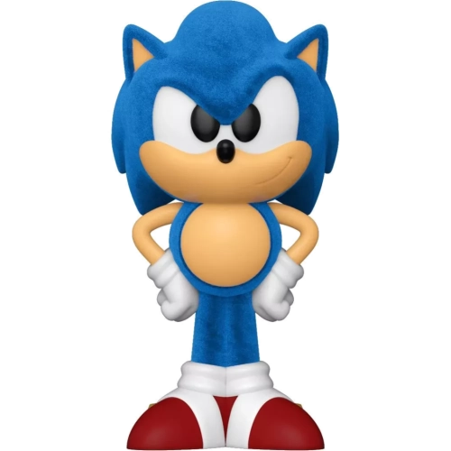 Funko Pop! Sonic The Hedgehog Soda Canister Chase Flocked