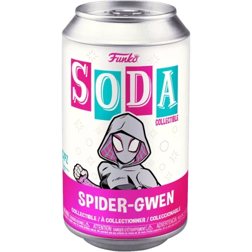 Funko Pop! Spider-Gwen Soda Canister Spider-Man Across the Spider-Verse Box