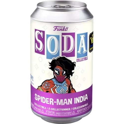 Funko Pop! Spider-Man India Soda Canister Unmasked Box