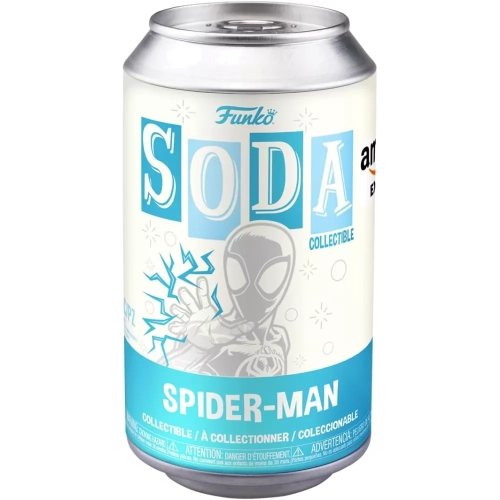 Funko Pop! Spider-Man Soda Canister Venom Strike Chase Glows in the Dark Box