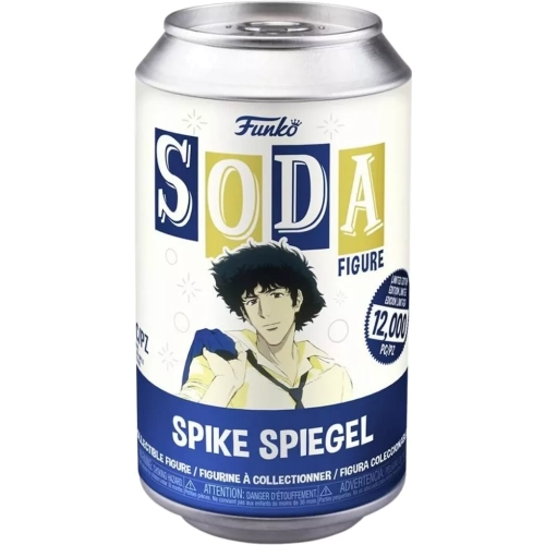 Funko Pop! Spike Spiegel Soda Canister Chase Glows in the Dark Box