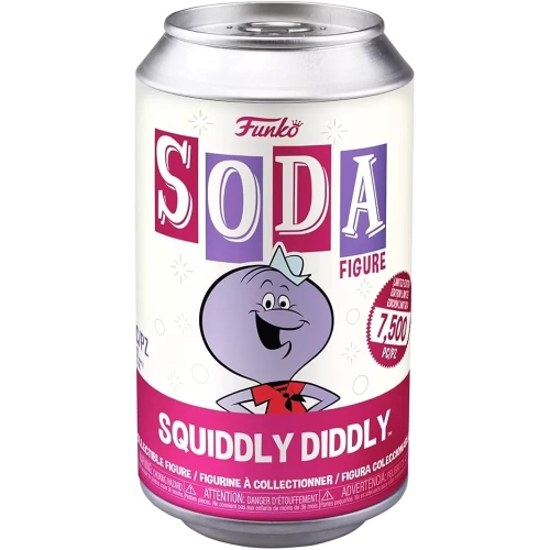 Funko Pop! Squiddly Diddly Soda Canister with Saxophone Box