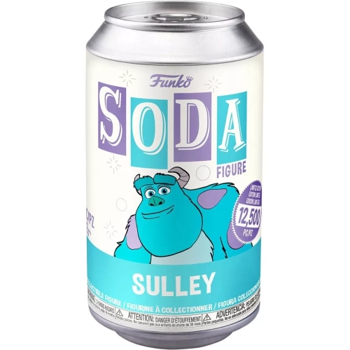 Funko Pop! Sulley Soda Canister Chase Flocked Disney Pixar Monsters Box