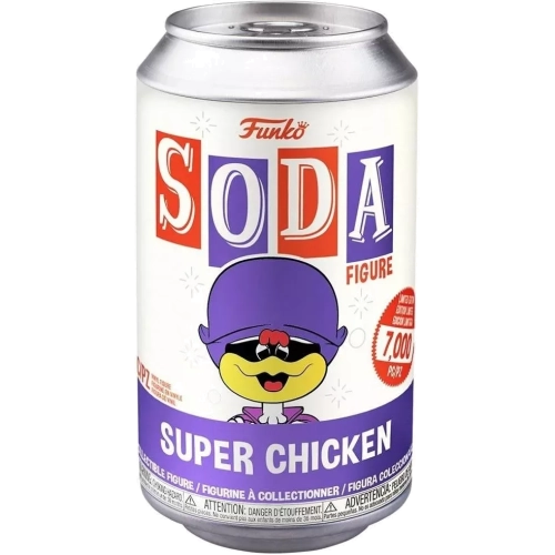 Funko Pop! Super Chicken Soda Canister Vinyl Figure Box