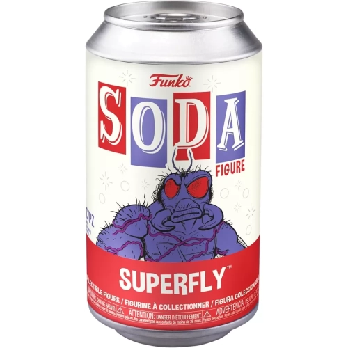Funko Pop! Superfly Soda Canister Chase Metallic Nickelodeon Teenage Mutant Ninja Turtles Mutant Mayhem Box