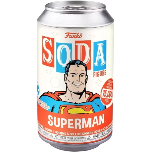 Funko Pop! Superman Soda Canister Vinyl Figure Box