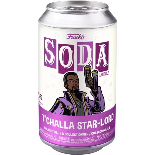 Funko Pop! T'Challa Star-Lord Soda Canister Marvel Studios What If...? Box