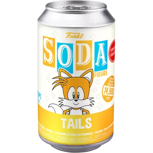 Funko Pop! Tails Soda Canister Sonic the Hedgehog Vinyl Figure Box