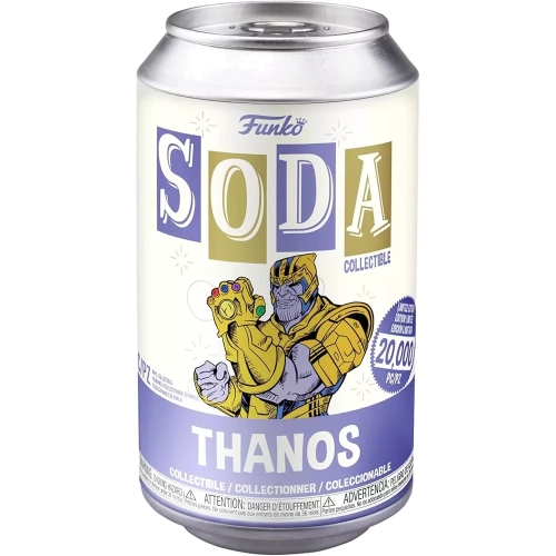 Funko Pop! Thanos Soda Canister without Helmet Chase Box