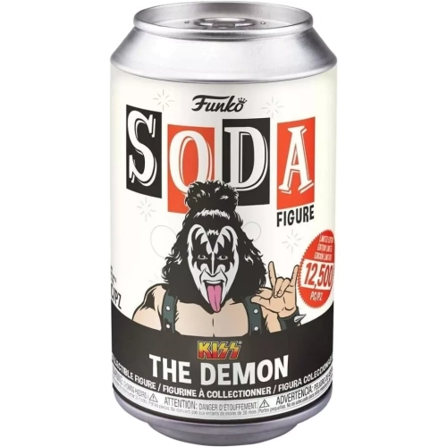 Funko Pop! The Demon Soda Canister Kiss Vinyl Figure Box