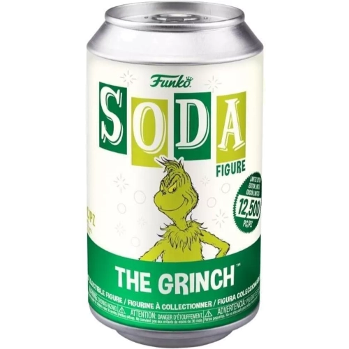 Funko Pop! The Grinch Soda Canister Dr. Seuss How the Grinch Stole Christmas! Box