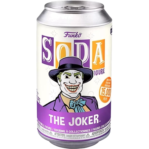 Funko Pop! The Joker (1989) Soda Canister Batman Vinyl Figure Box