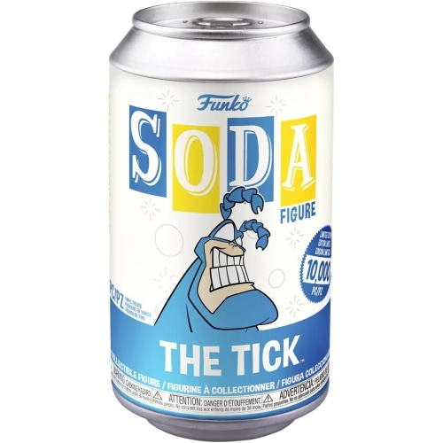Funko Pop! The Tick Soda Canister Chase Metallic Vinyl Figure Box